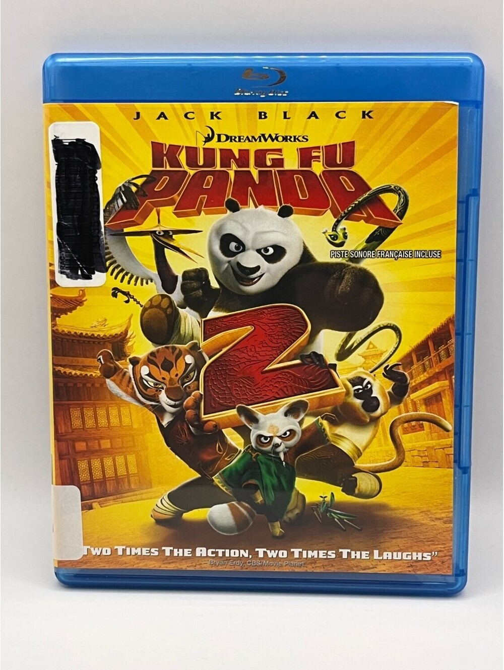 Kung Fu Panda 2 Blu-ray Bilingual Edition Jack Black Children's